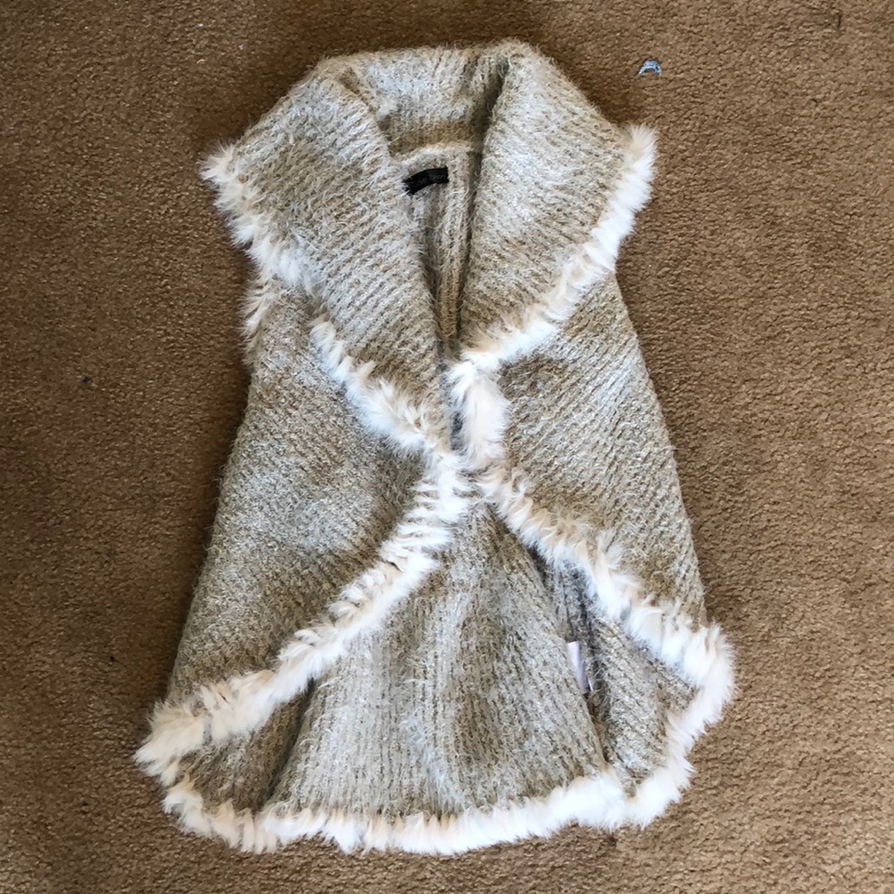 Love Token Rabbit Fur Vest